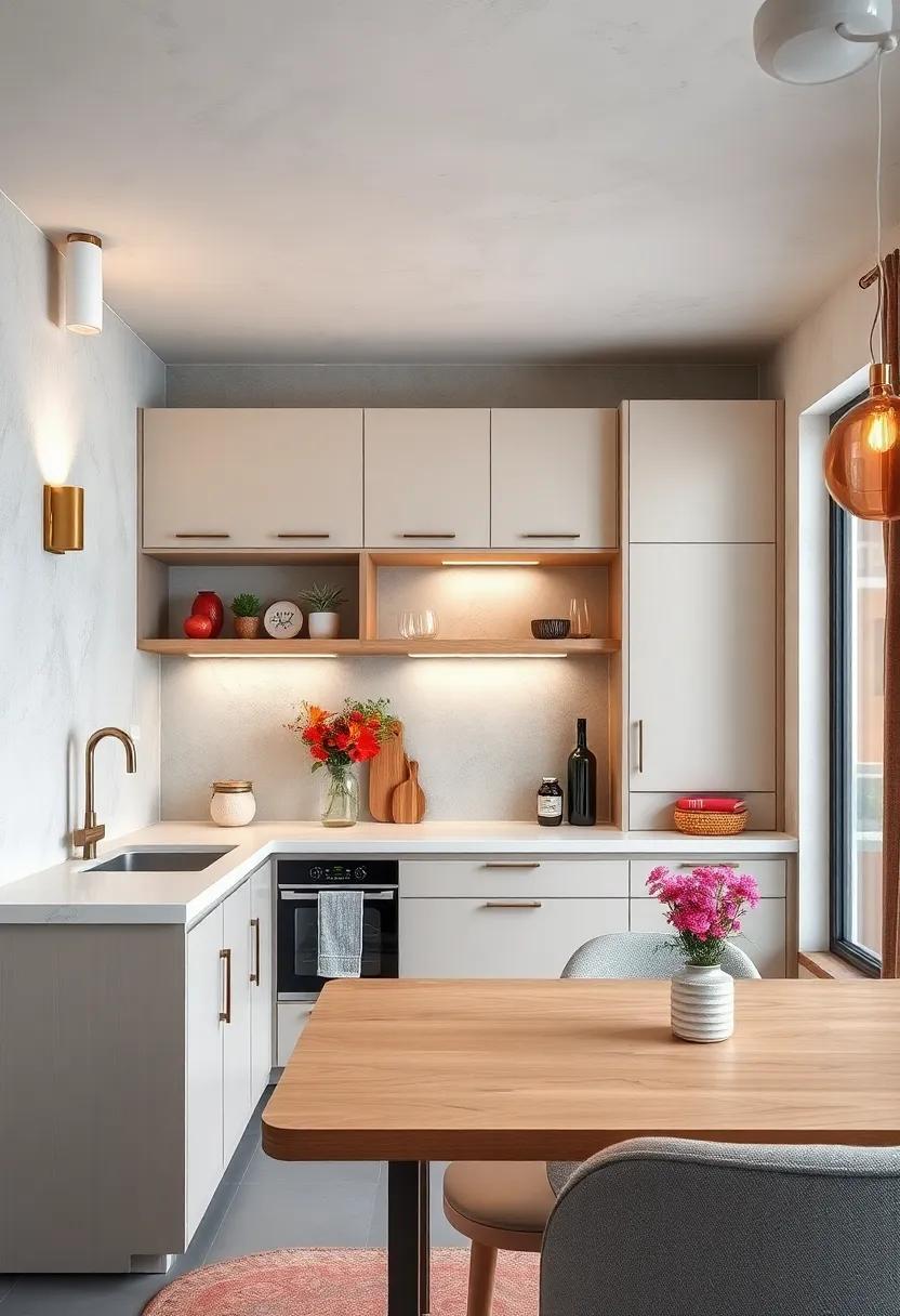 Wall-Mounted Light ⁢Fixtures: Opt⁤ for wall-mounted lighting to free up counter space ‍that traditional lamps might occupy