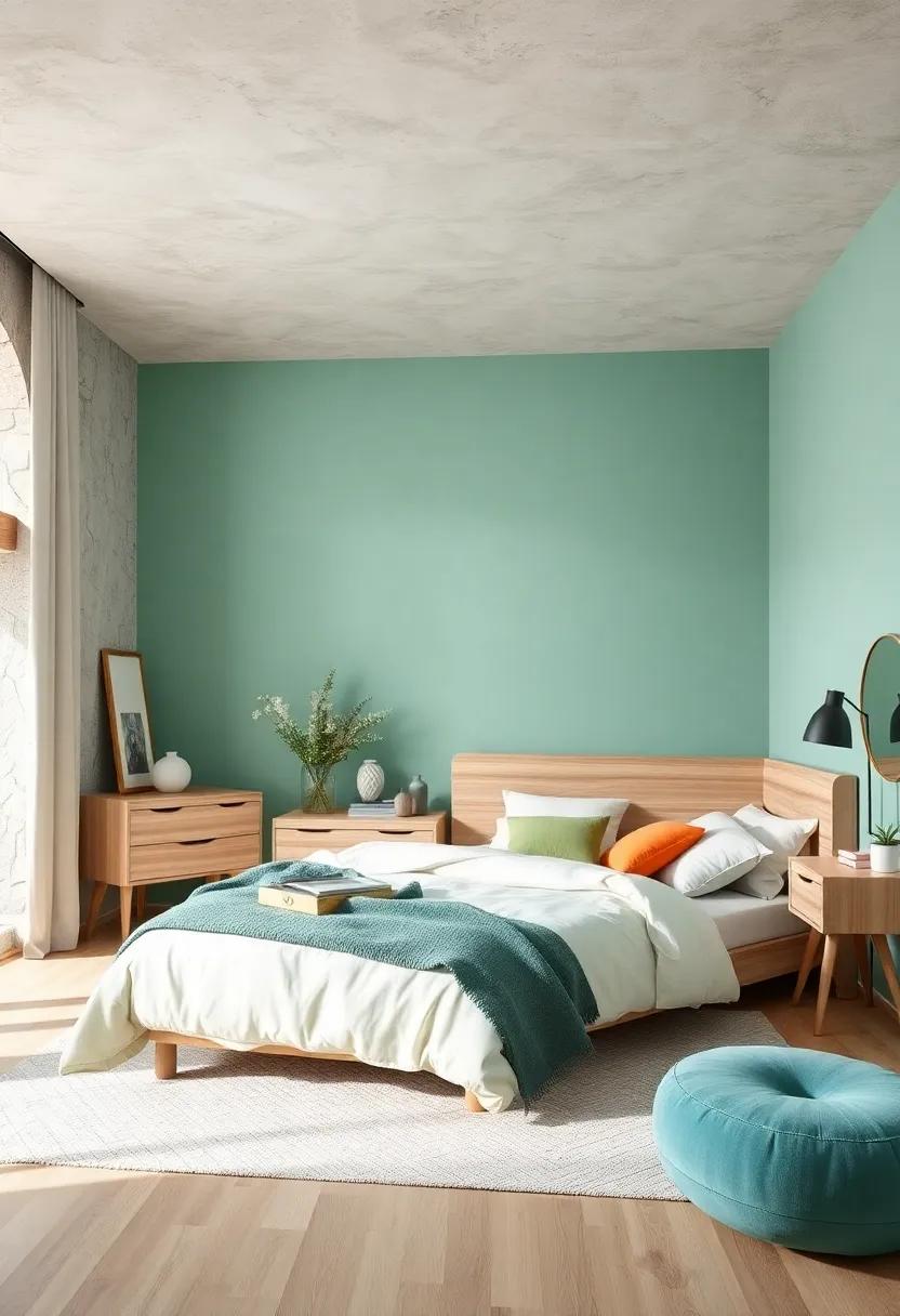 Cool Mint: ​Fresh and ⁢invigorating, cool mint provides a lively contrast to ‌light wood, perfect for a modern,‌ youthful vibe