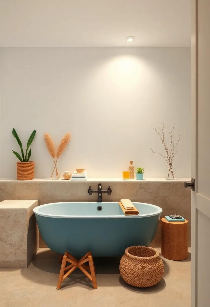 Embrace a Color Palette‌ of Ocean Blues and sandy Beige