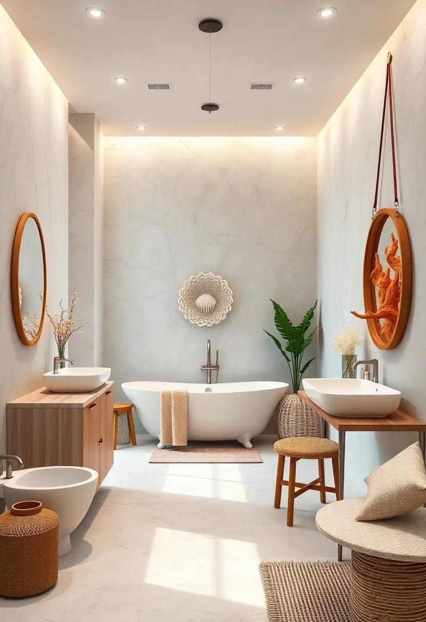 Hang ⁢Seashell or Coral-Inspired Decor