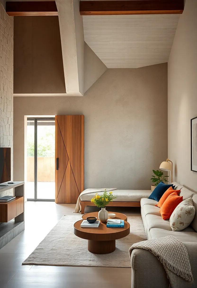 Artistic Sliding Door: Introduce a decorative sliding⁤ door that leads to additional storage or a small closet, combining ‌function with artful design