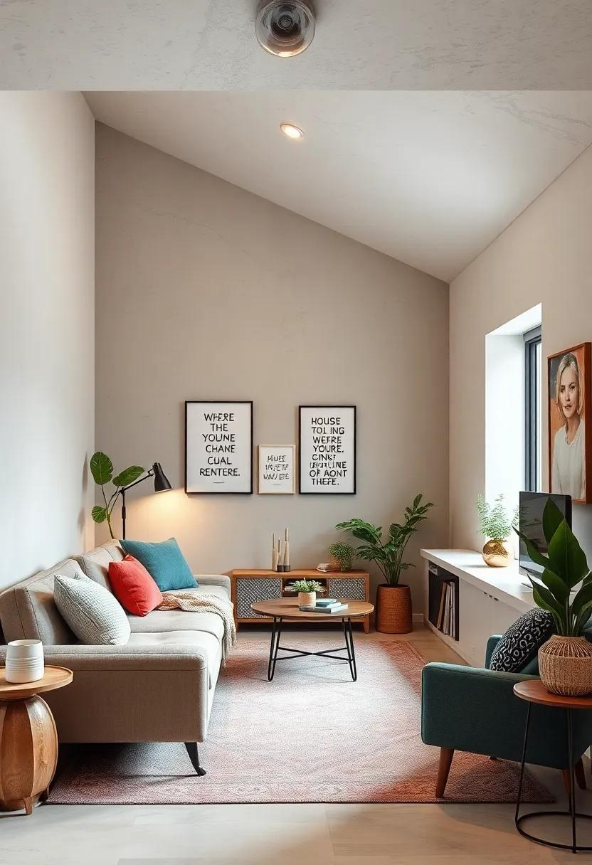 Inspirational workspace: Utilize motivational ‍quotes⁢ and a vision‌ board in your compact office area, making it a space for creativity and vision