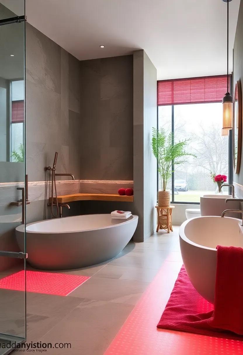 Heated Floors: Install radiant heating to keep your bathroom cozy and luxurious, even in‍ the cold months
