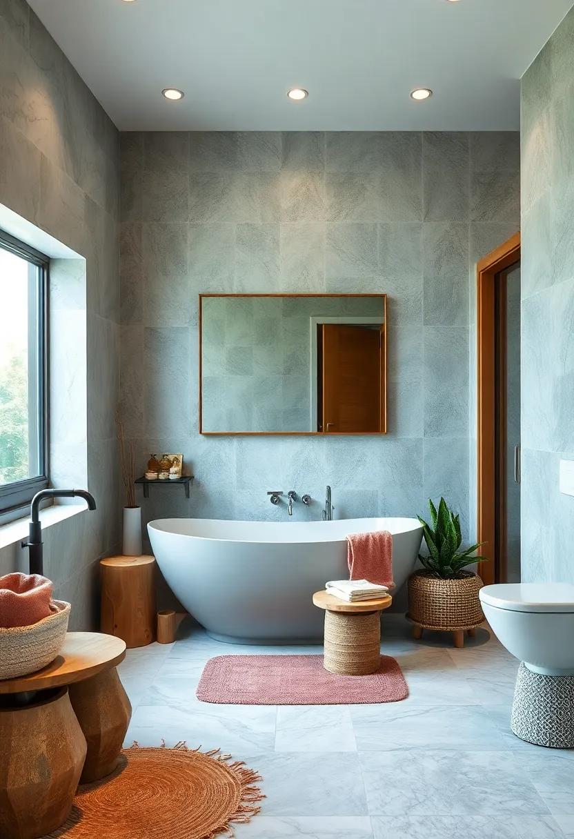 Organic Textures:‌ Use materials like ⁢wood, stone, or bamboo ⁣to create a warm and inviting atmosphere