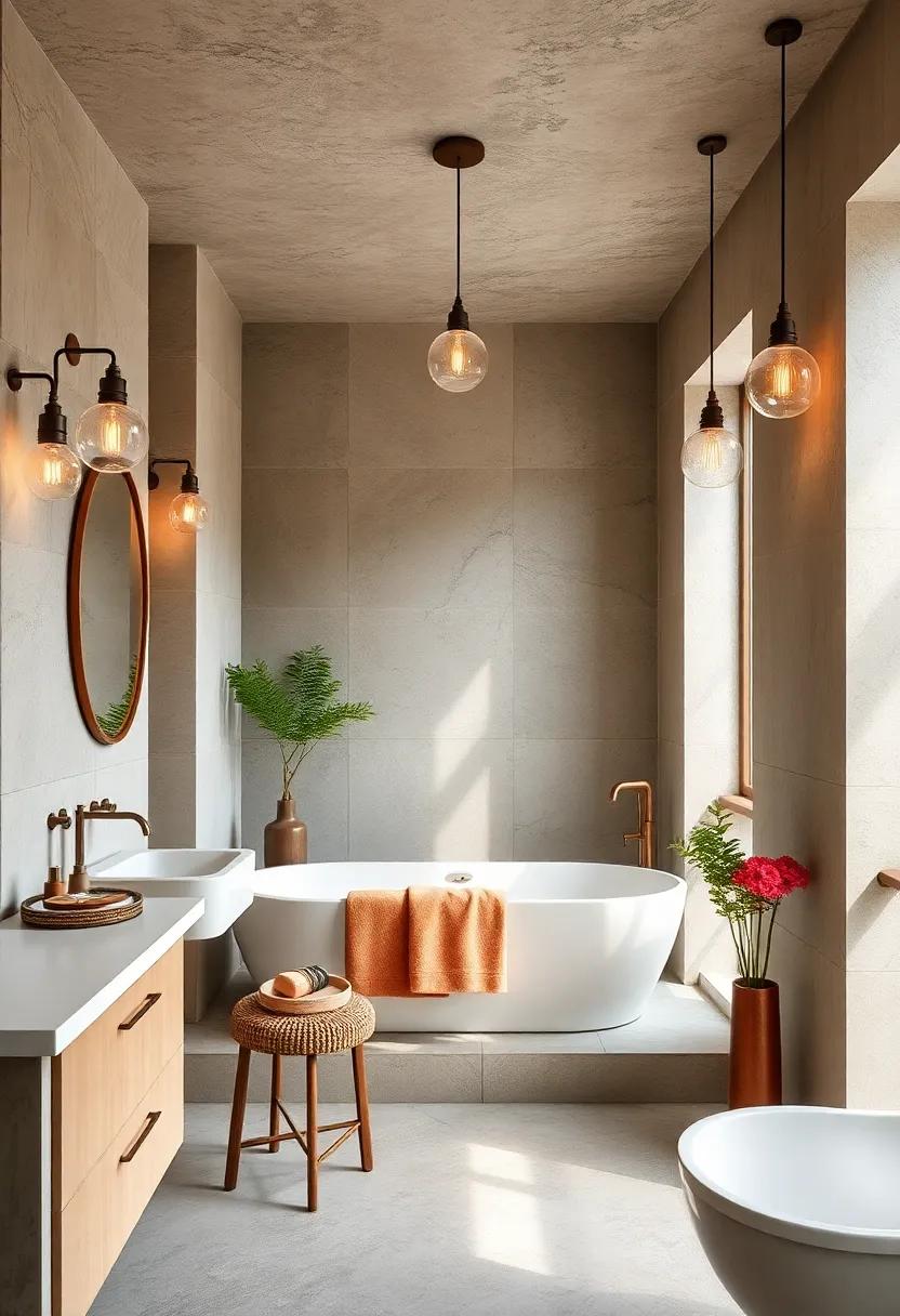 Statement Lighting: Swap ​standard fixtures for unique pendant lights⁣ or vintage-inspired sconces to elevate the ambiance