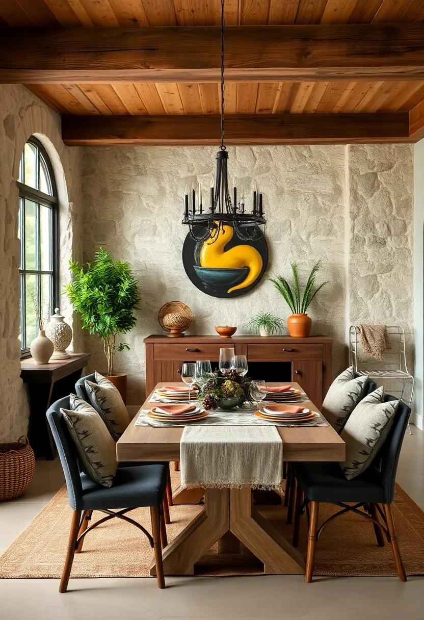 Nature-Inspired Accessories: Decorate with items like pinecones, twigs, or stones to bring the beauty of the outdoors inside