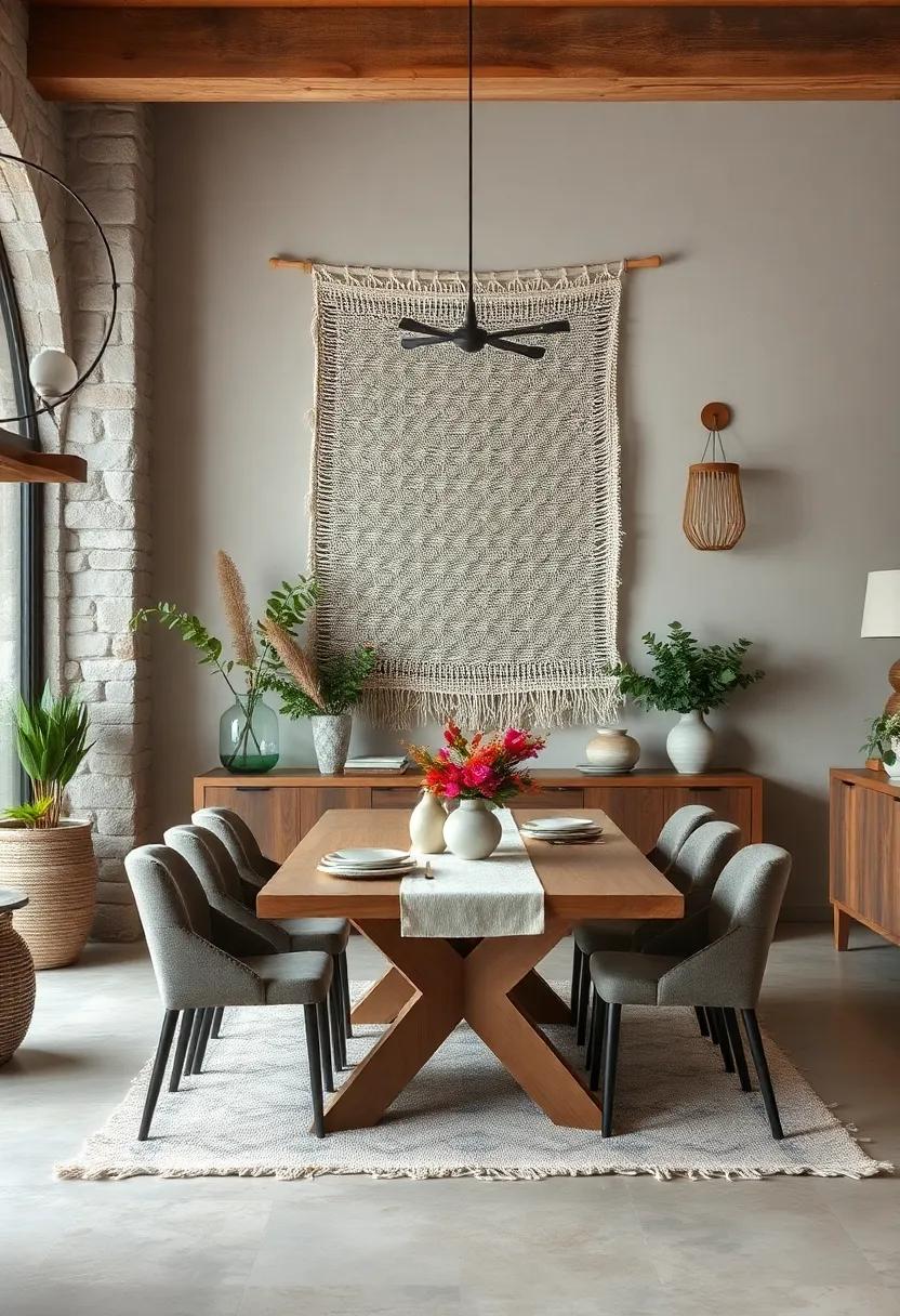 Textured Wall​ Hangings: Add a tapestry‌ or woven wall art for a unique focal ‍point that celebrates ‍artisanal craftsmanship