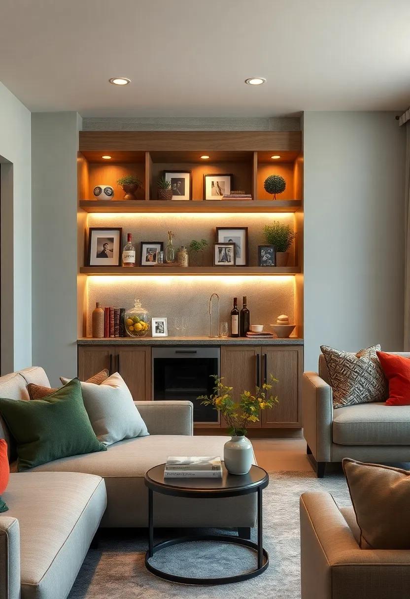 Personal ‌touches: Showcase framed memories or unique collectibles within your cabinetry to⁤ create a personalized bar ⁣that feels warm ​and inviting