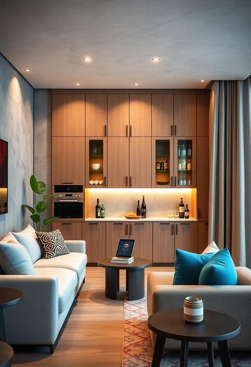 Vertical Storage:⁣ Opt ‌for taller,​ narrower cabinets if ‍floor‌ space is⁣ limited, taking full advantage of vertical real ‍estate in your living room