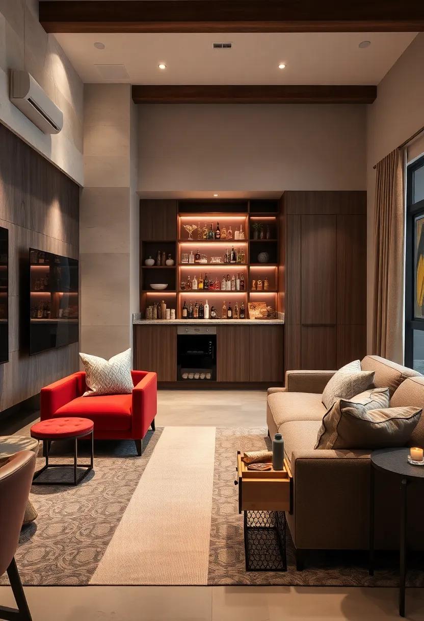 Roll-Out‌ Drawers: Maximize accessibility with⁤ pull-out drawers in your cabinetry, ensuring easy reach to your ‍mixology​ tools and ingredients