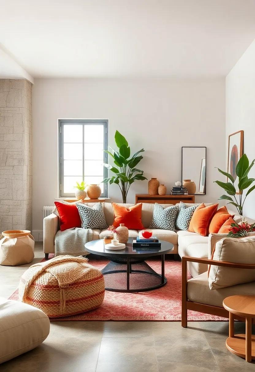 Cozy Throws⁢ and Pillows: Enhance the comfort of ⁤small spaces with cozy throws ⁣and accent ‍pillows that invite relaxation and personal expression
