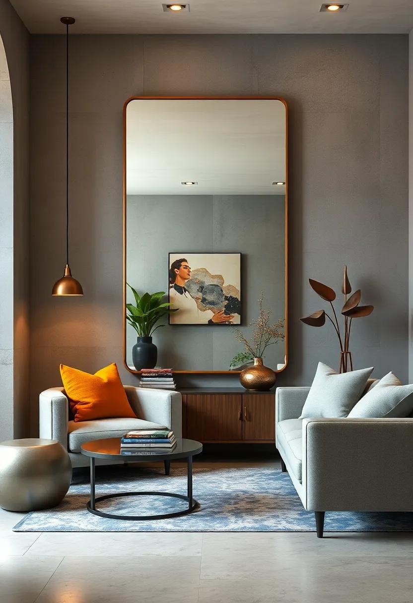 Mirrors for Illusion: ⁤Use large‍ mirrors ‌to create an illusion ​of depth and space,‌ reflecting light ⁣and making your room⁢ feel more⁣ expansive