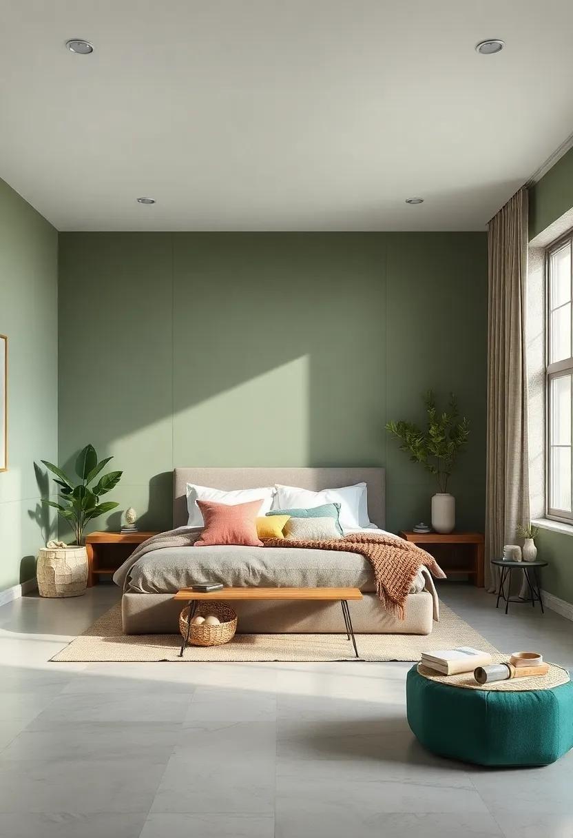 Sage Green: A soft, muted hue that⁢ evokes the tranquility of a forest, perfect for creating a calm sanctuary