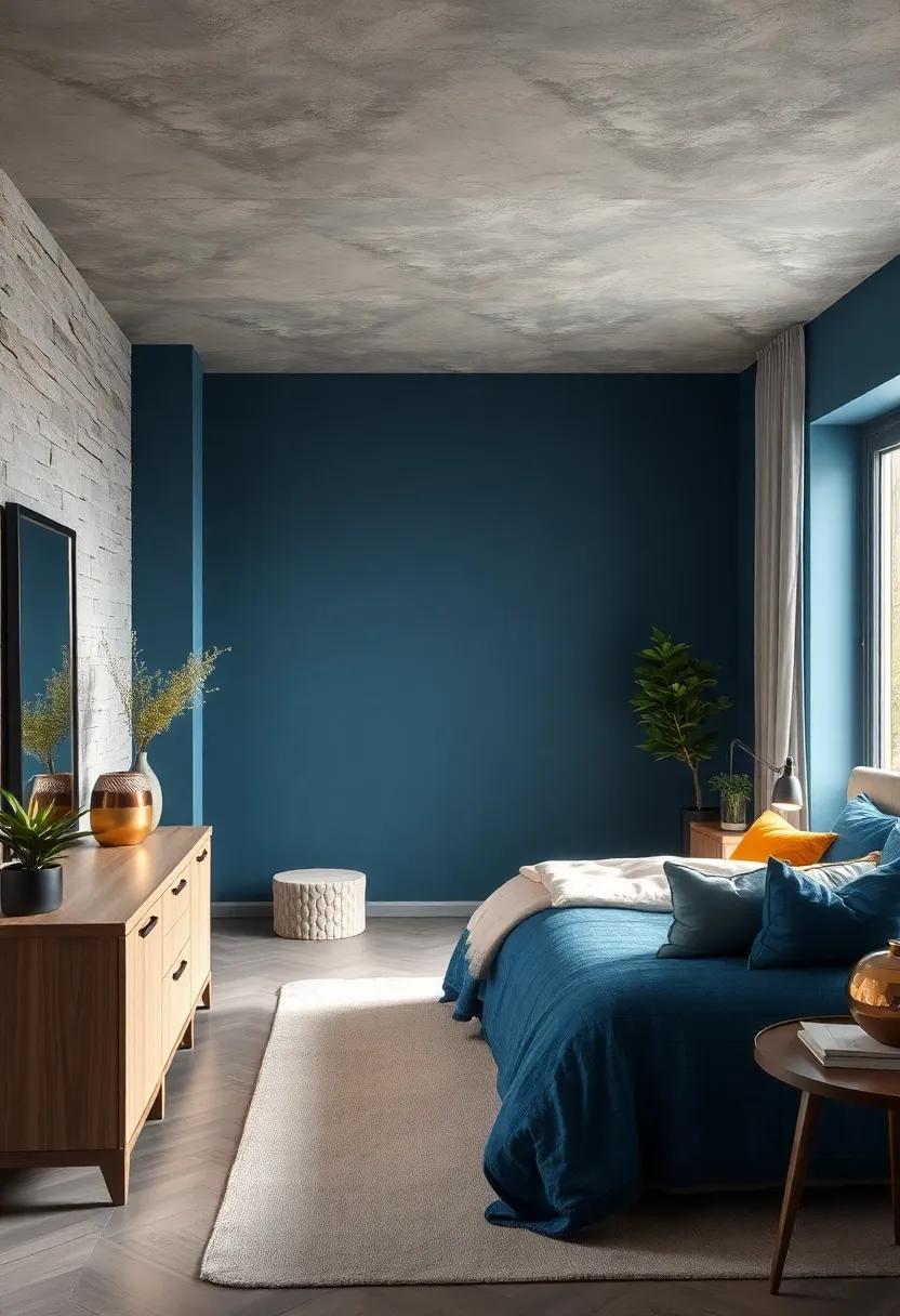 Deep​ Sea Blue: A bold, rich blue that invites deep ​reflection and evokes the mystery of ⁣ocean depths