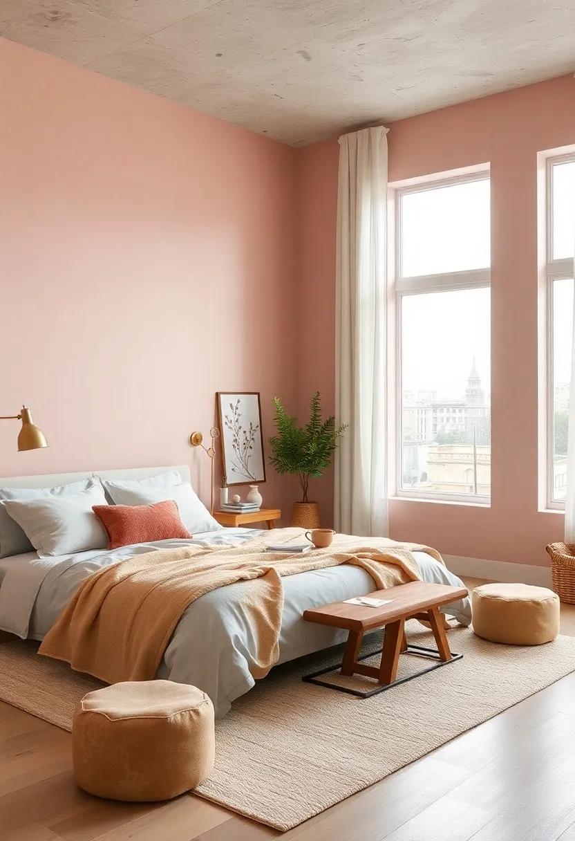 Soft Coral: A dusty coral adds a touch of warmth without ‍overwhelming, evoking ⁢the feeling of⁢ a sunset glow