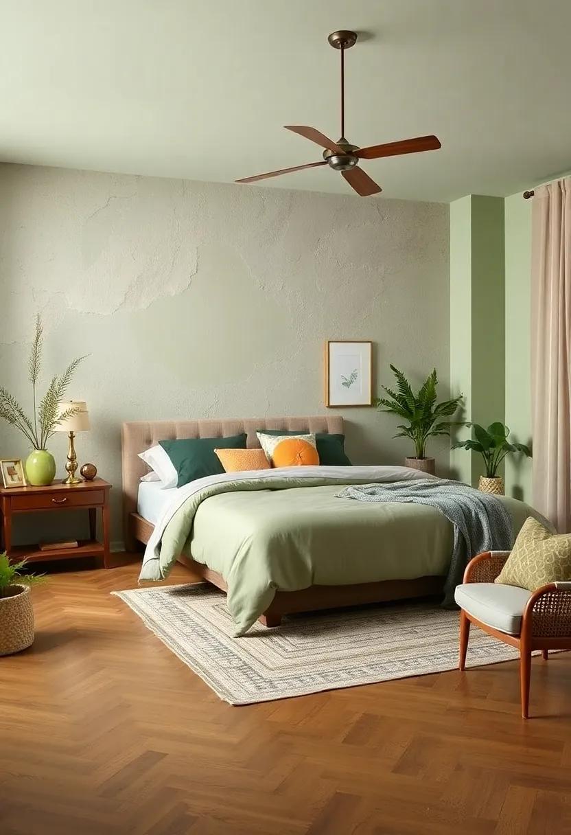 Faded Fern: ⁣A soft, dusty green that brings a​ vintage touch and evokes the⁢ beauty of slowly unfurling ferns