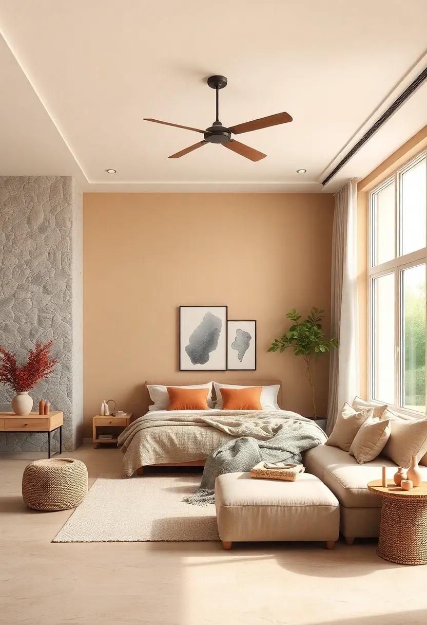 Warm Beige: A classic ​choice that serves as a blank canvas, embodying the simplicity and warmth of sand and clay