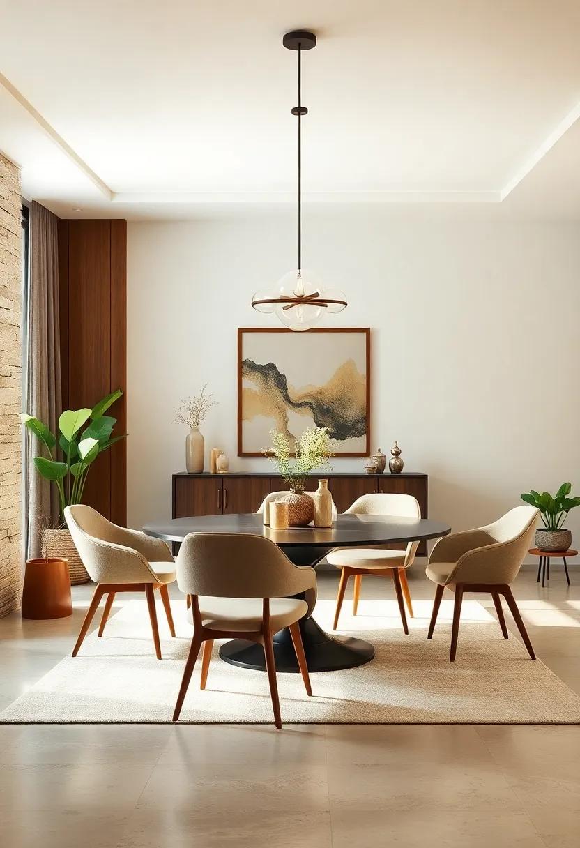 Mid-Century Modern Chairs: With their clean lines and organic shapes, these chairs bring a retro flair and functional design that harmonizes with both vintage and contemporary settings