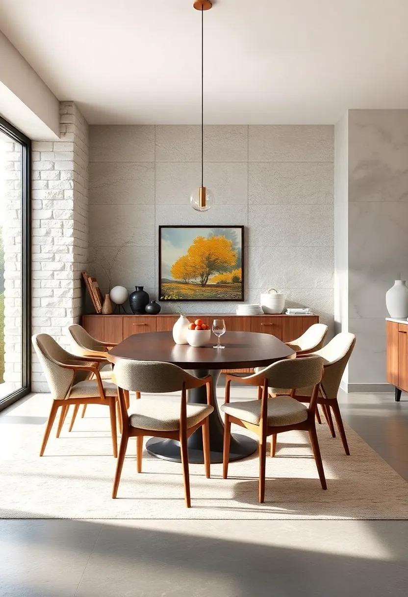 Scandinavian Design Chairs: Minimalistic yet functional, these chairs emphasize natural elements, allowing for a minimalist yet warm dining experience