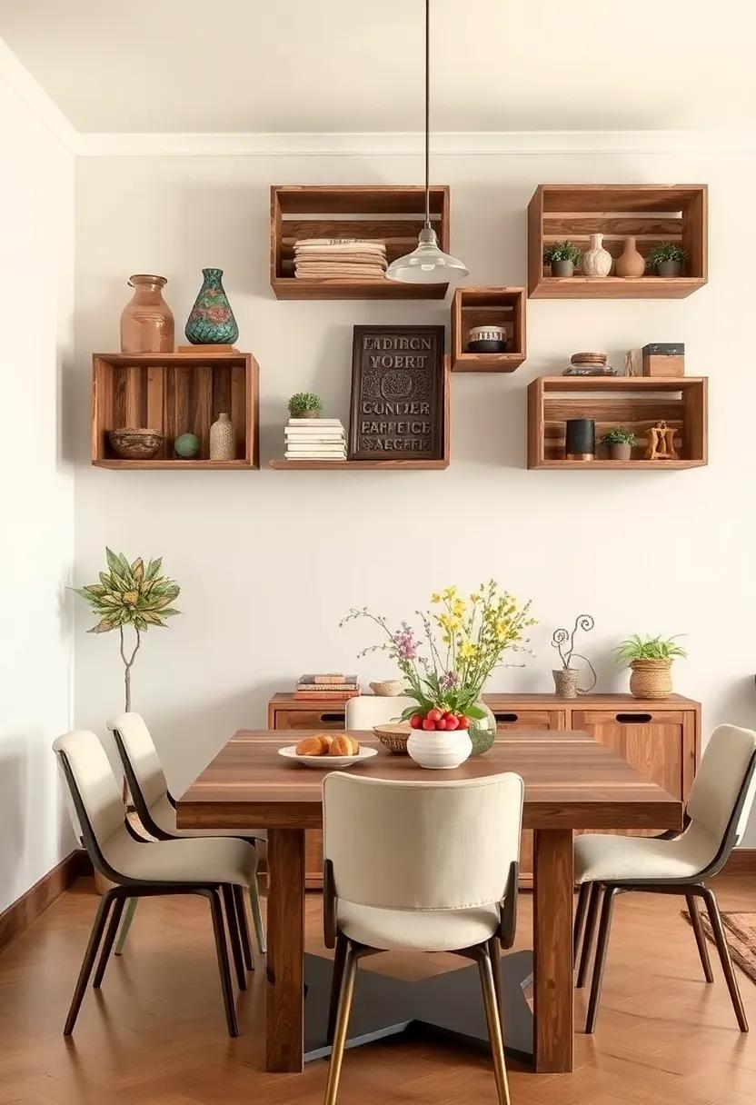 Vintage Crate Displays: ⁤Repurpose vintage ​crates as innovative shelving ⁢options, providing a rustic touch and displaying collectibles an artful way