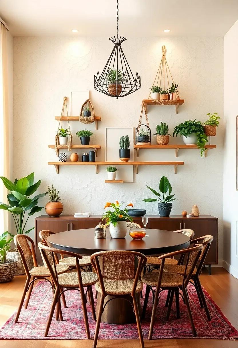 Bohemian Macrame Shelves: Add⁢ texture and whimsy with macrame-woven shelves that effortlessly embrace a boho vibe,perfect for displaying plants and trinkets