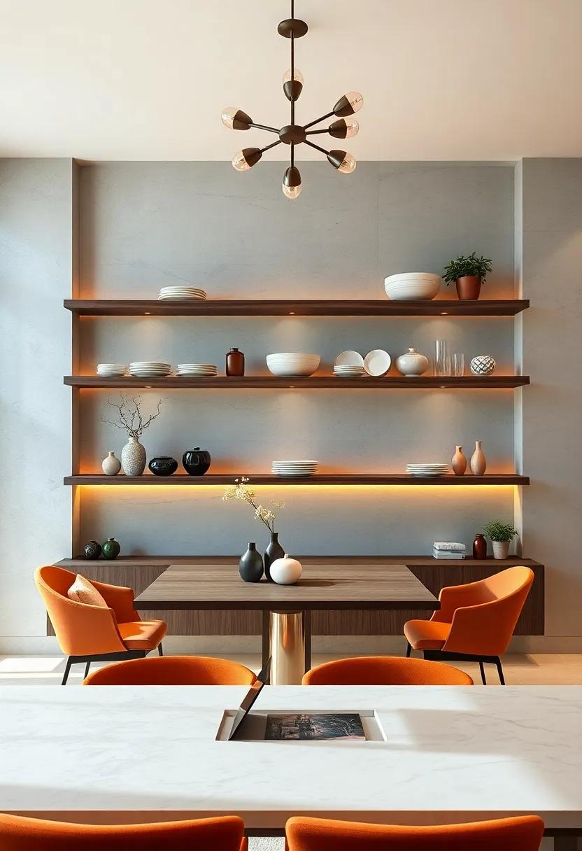 Minimalist ⁣Floating Shelves: Opt for sleek, floating shelves that blend seamlessly into modern spaces, showcasing your ⁤favorite dishes and décor with elegance