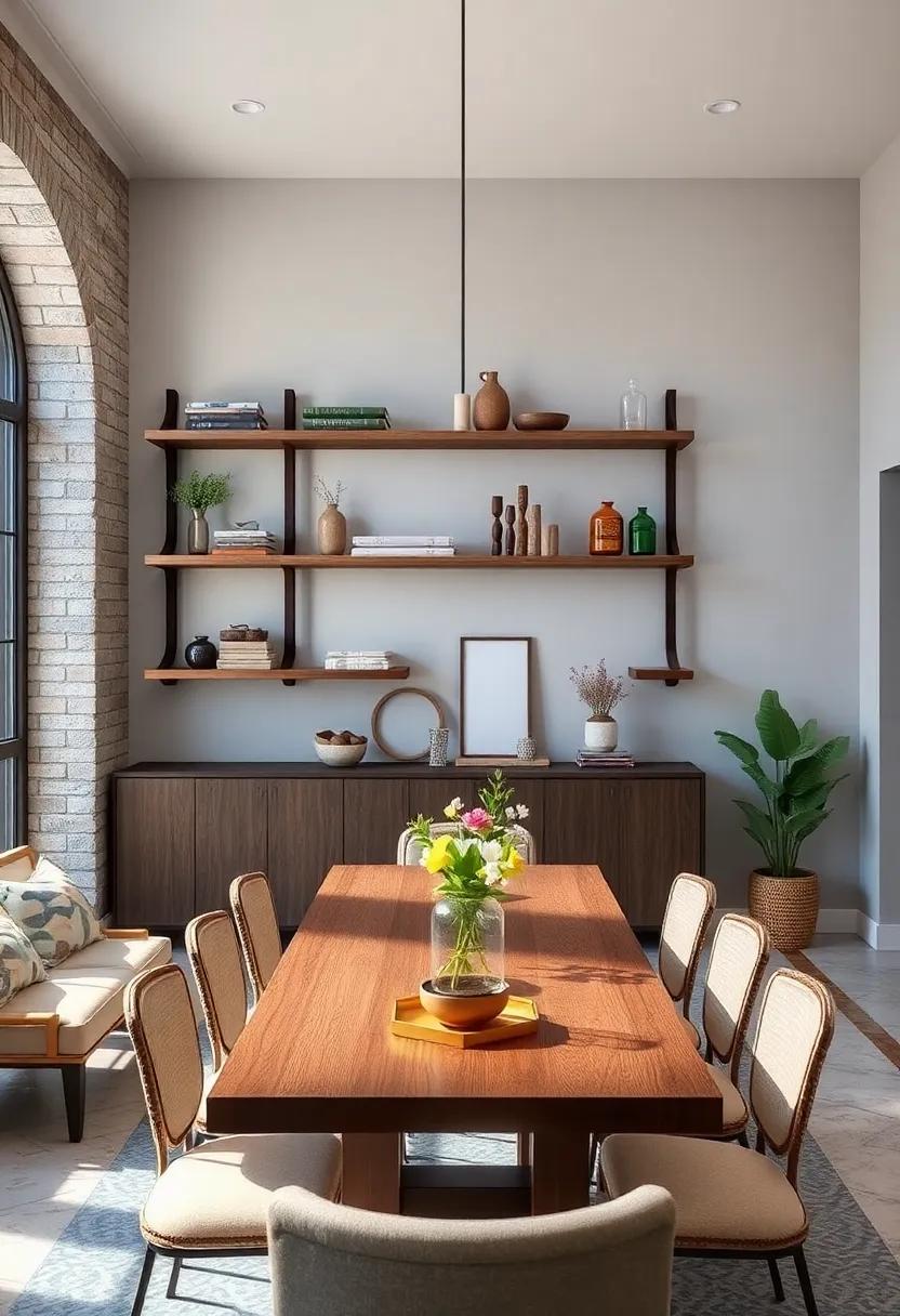 Rustic Ladder Shelves:​ Lean into rustic décor‍ with a ladder-style ⁣shelf that adds height and depth,⁢ perfect⁤ for showcasing a curated collection of dining essentials