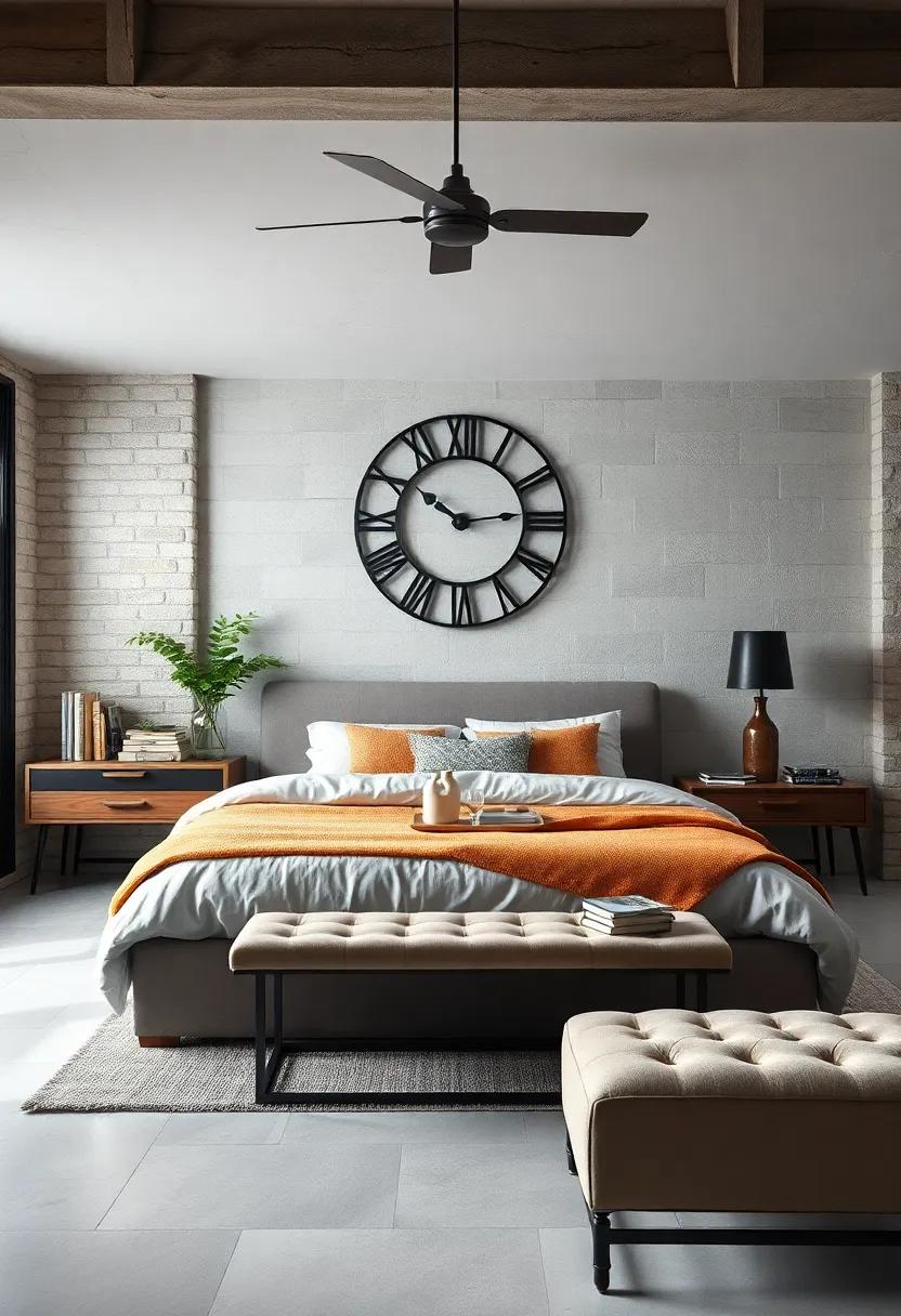 Industrial Clock - Get a unique industrial clock to serve as both a functional timepiece and a statement wall accessory