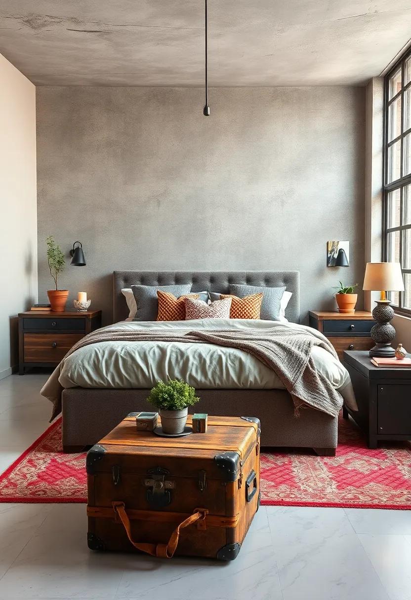 Vintage Trunks for storage - Utilize vintage trunks as both functional storage solutions and stylish decor accents, while adding an adventurous feel to your space