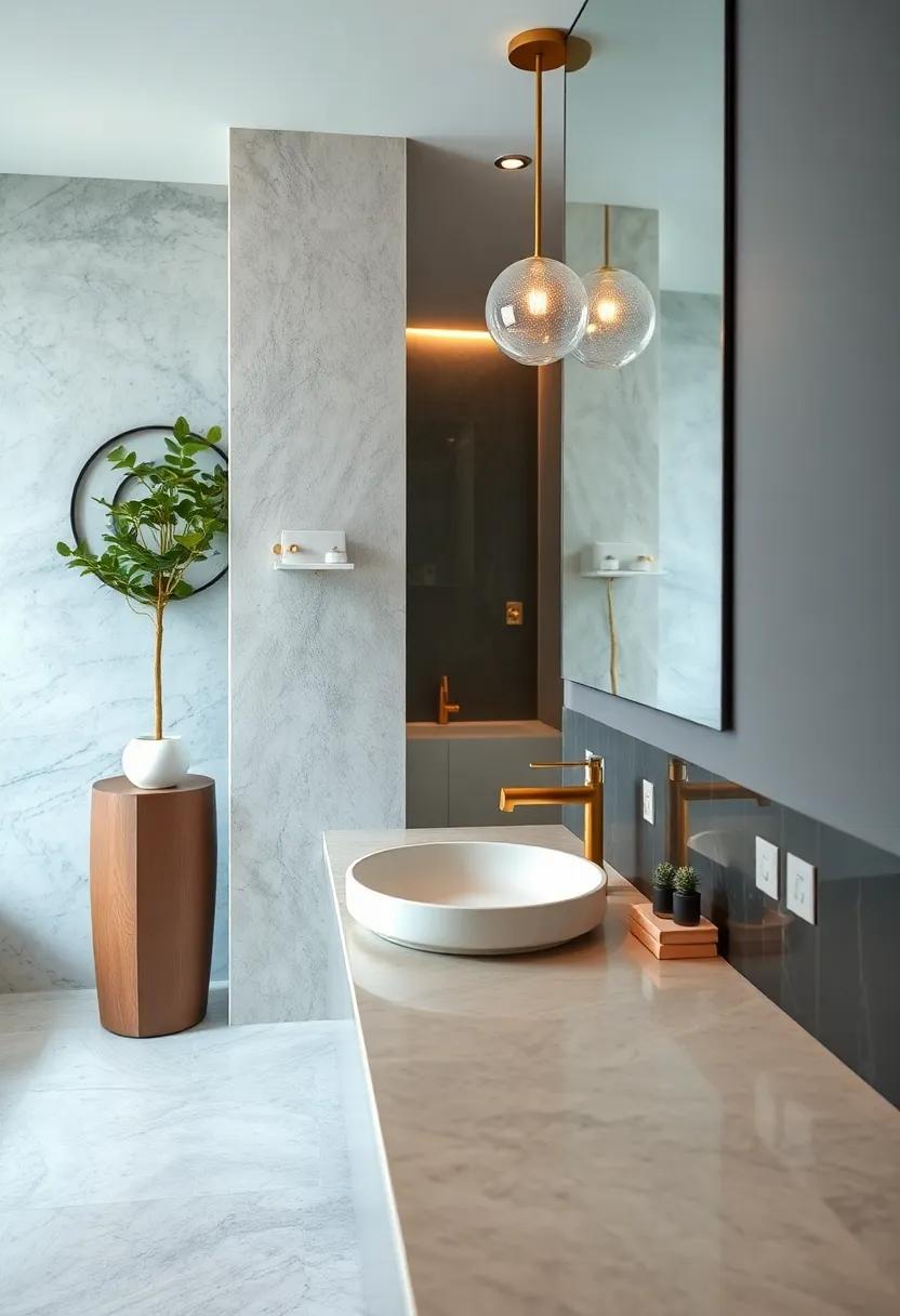 Glamorous Faucets:⁤ opt for ⁢gold-plated or⁢ gold-toned faucets that add a striking touch to ⁤your ​sink area