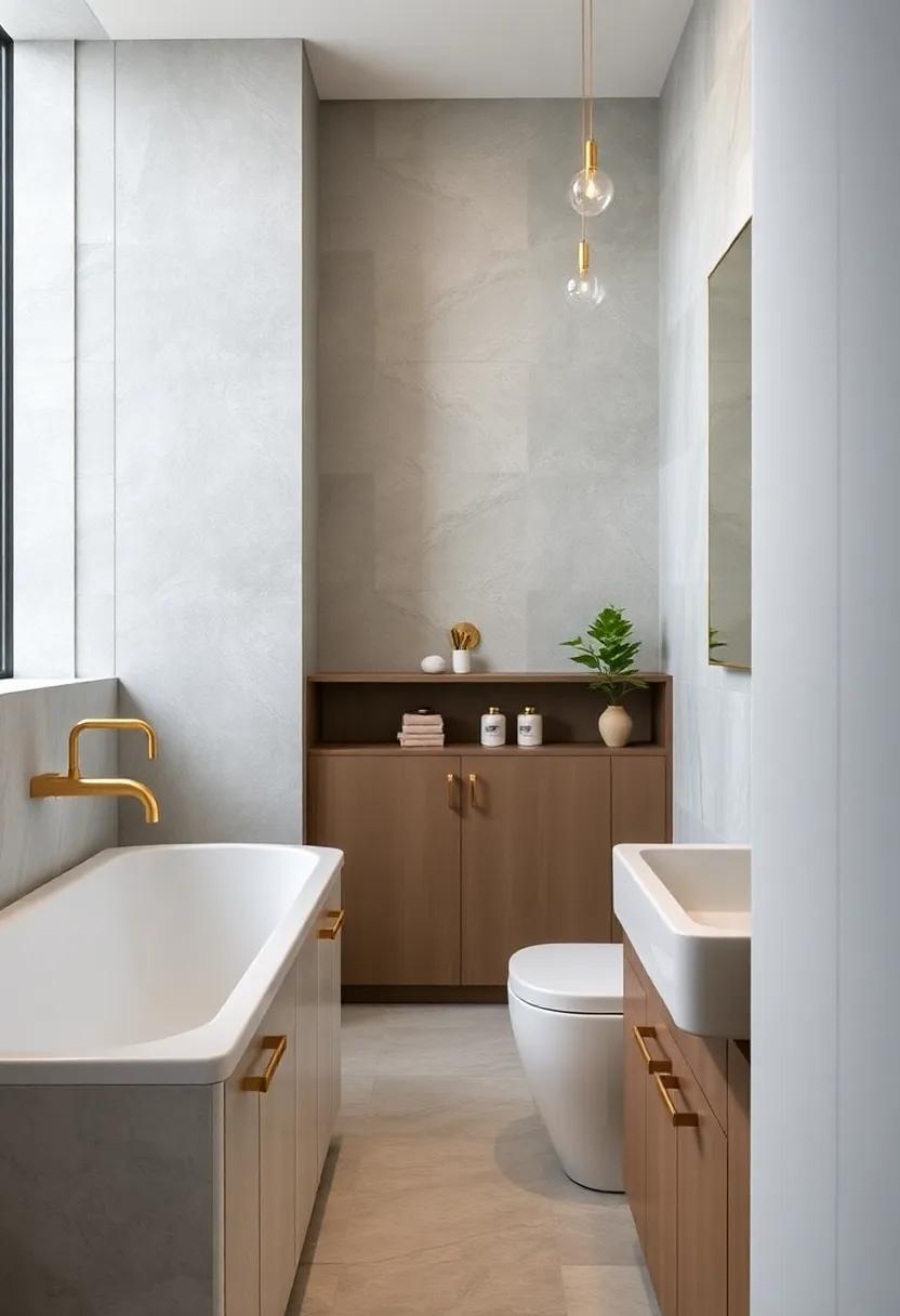 Gold Hardware: Refresh cabinets and⁢ drawers with gold ⁤knobs and ​pulls⁤ to‌ infuse⁤ a hint ⁣of⁤ sophistication
