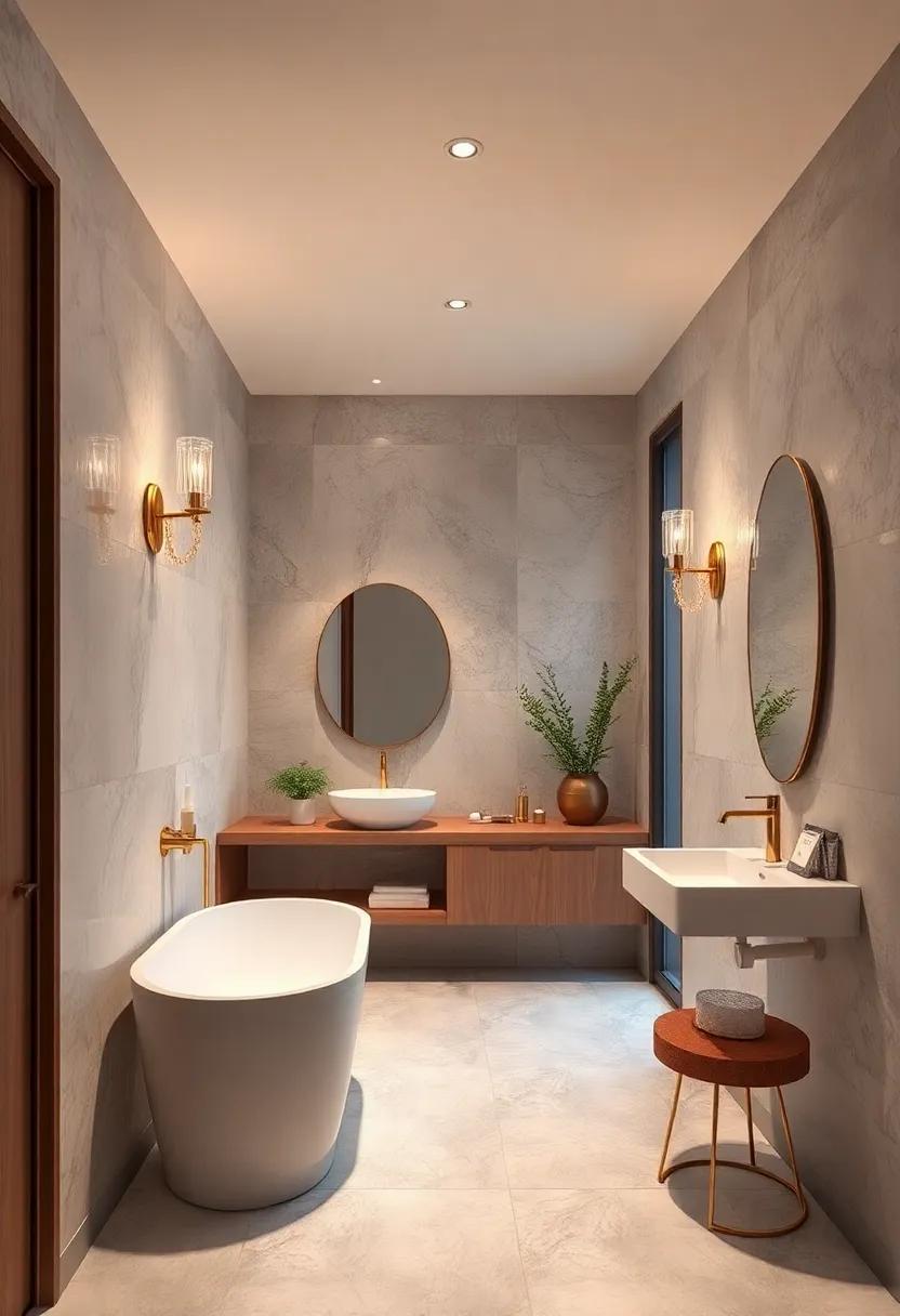 Sconces with Crystal: Combine gold and⁢ crystal‌ in wall sconces‌ to add a touch of glamour and‌ sparkle to ‍the ​room