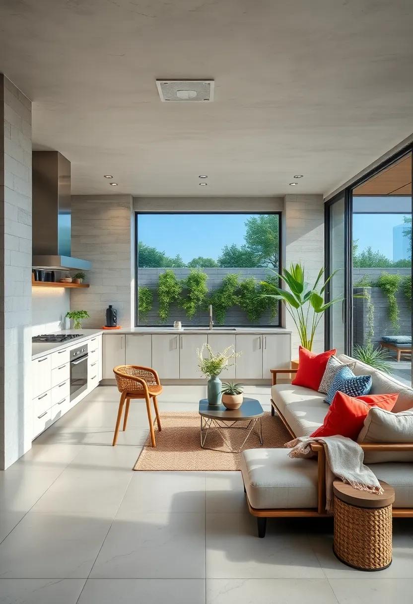 Create an Outdoor Concrete Patio⁤ for Seamless Extension of Space