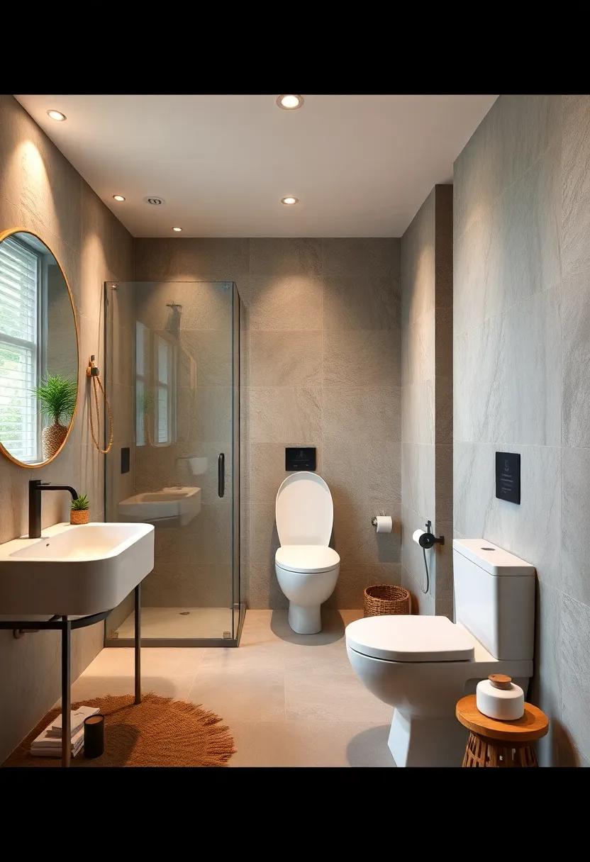 Composting Toilets: consider a composting toilet which reduces water usage and converts waste into compost, providing a sustainable waste management solution