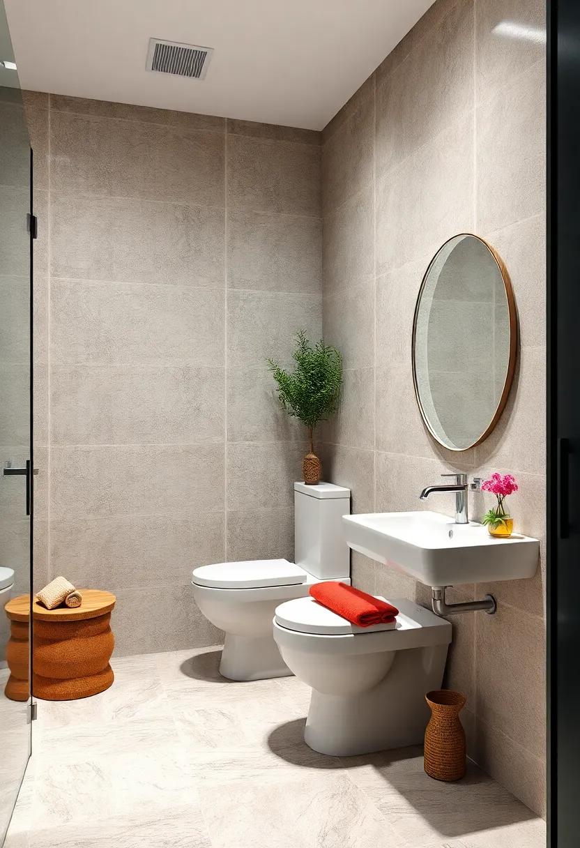 Dual-Flush Toilets: install dual-flush toilets to provide options for water usage, drastically reducing total water consumption in your bathroom