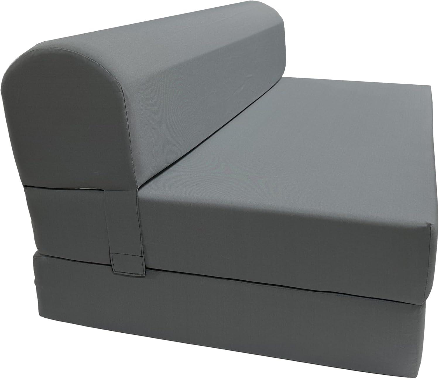 Maximizing Small Spaces with the Gray D&D Futon Sleeper Chair