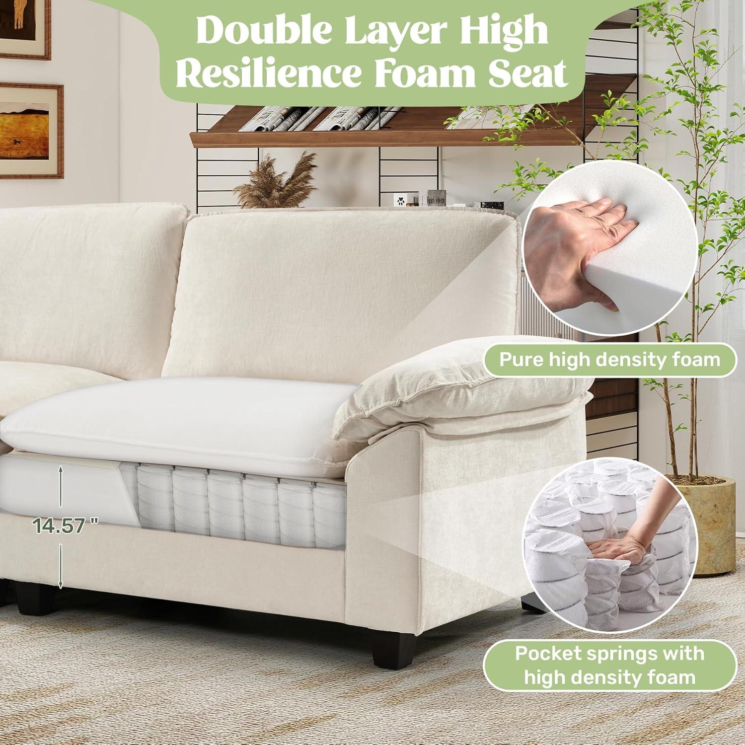 Spacious & Stylish: Exploring Comfort in a Modular sectional Sofa