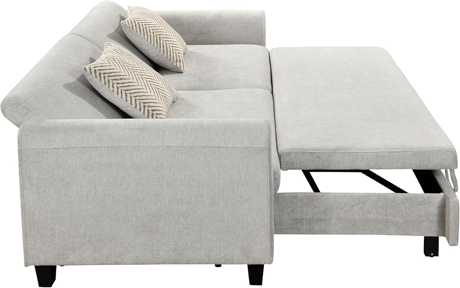 Spacious & Stylish: Exploring the 3-in-1 Sleeper Sofa Bed Experience