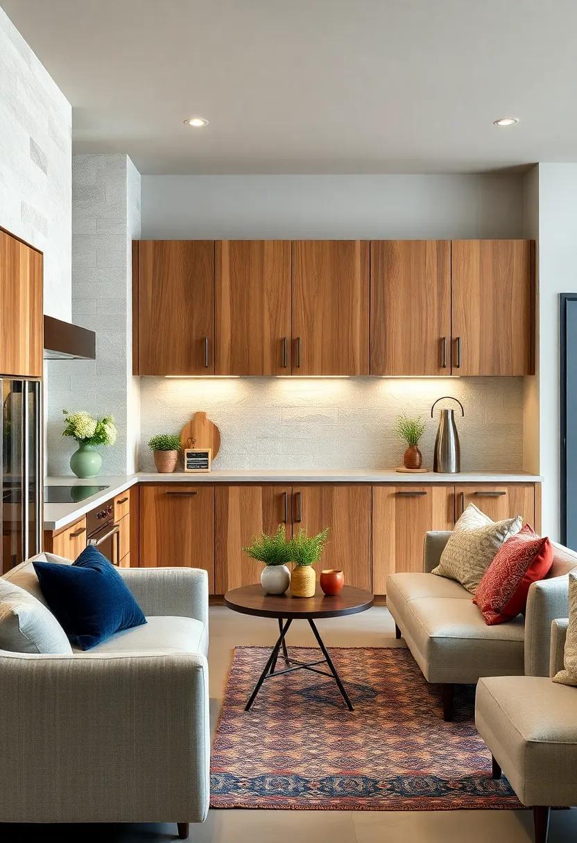 Nature-inspired: Raw,live-edge wood cabinet doors ⁣that celebrate nature’s imperfections,perfect for a rustic,organic feel