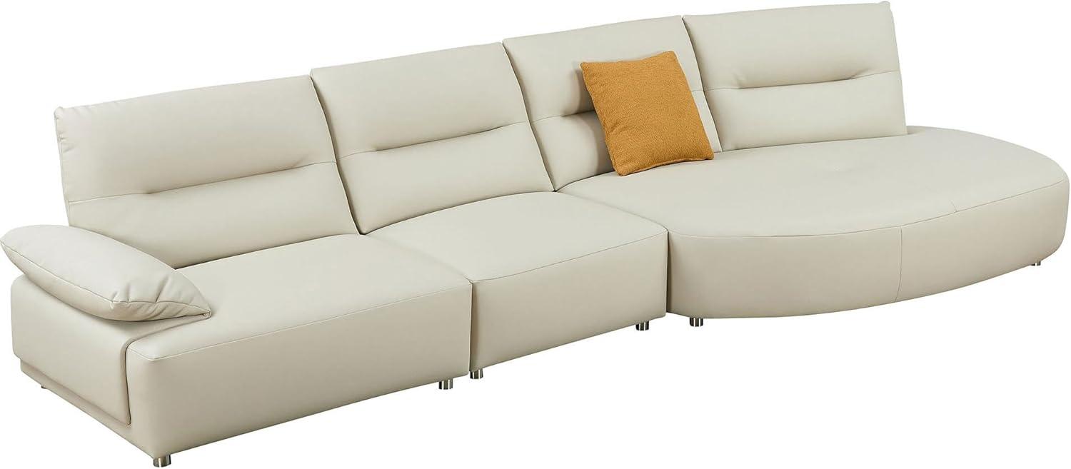 147.24'' Oversied Sectional Curved Sofa for your space