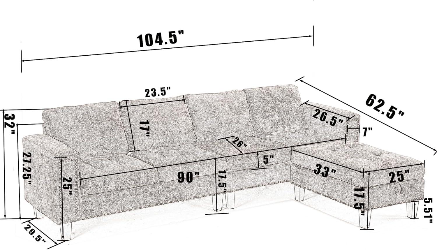 Discovering ⁣Comfort​ and function in the Ball & Cast⁤ L-shaped Sectional