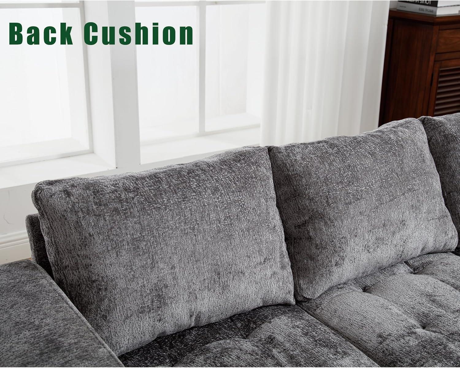 discovering Comfort ​and Function ​in the Ball & cast L-Shaped Sectional