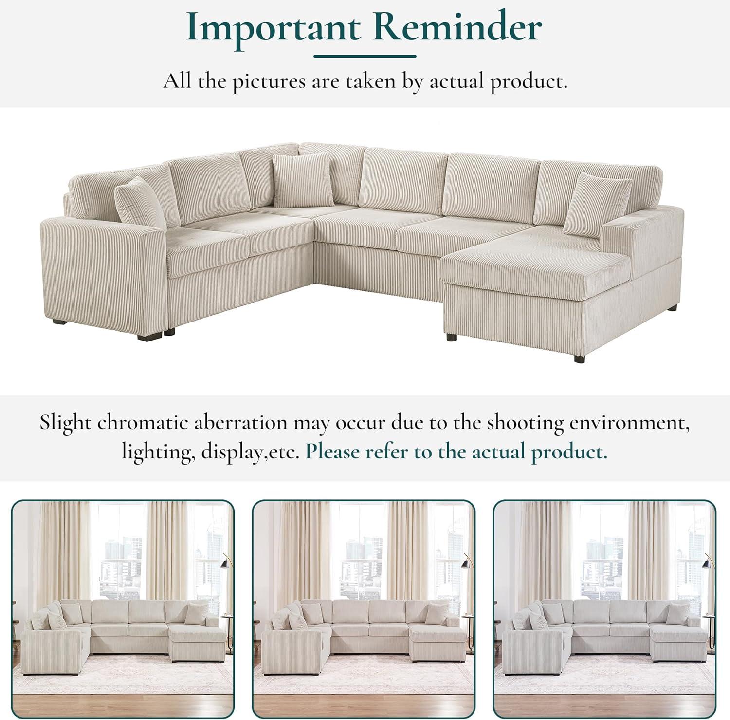 Discovering Comfort and Style: Our Take on the Ball & Cast U-Shaped Sofa