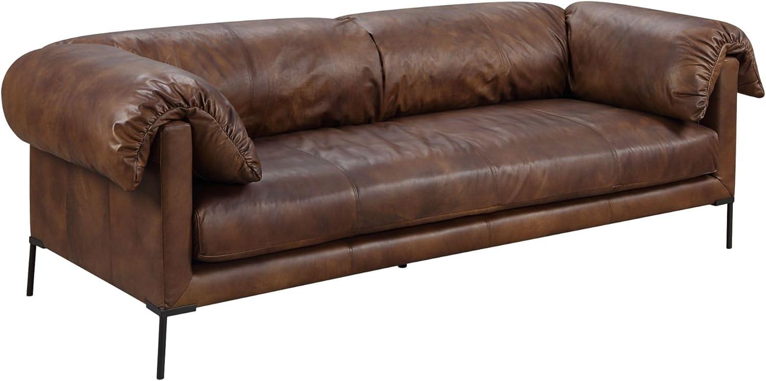Experiencing Comfort & Style ⁤with the‍ Macho Top Grain⁣ Leather Sofa