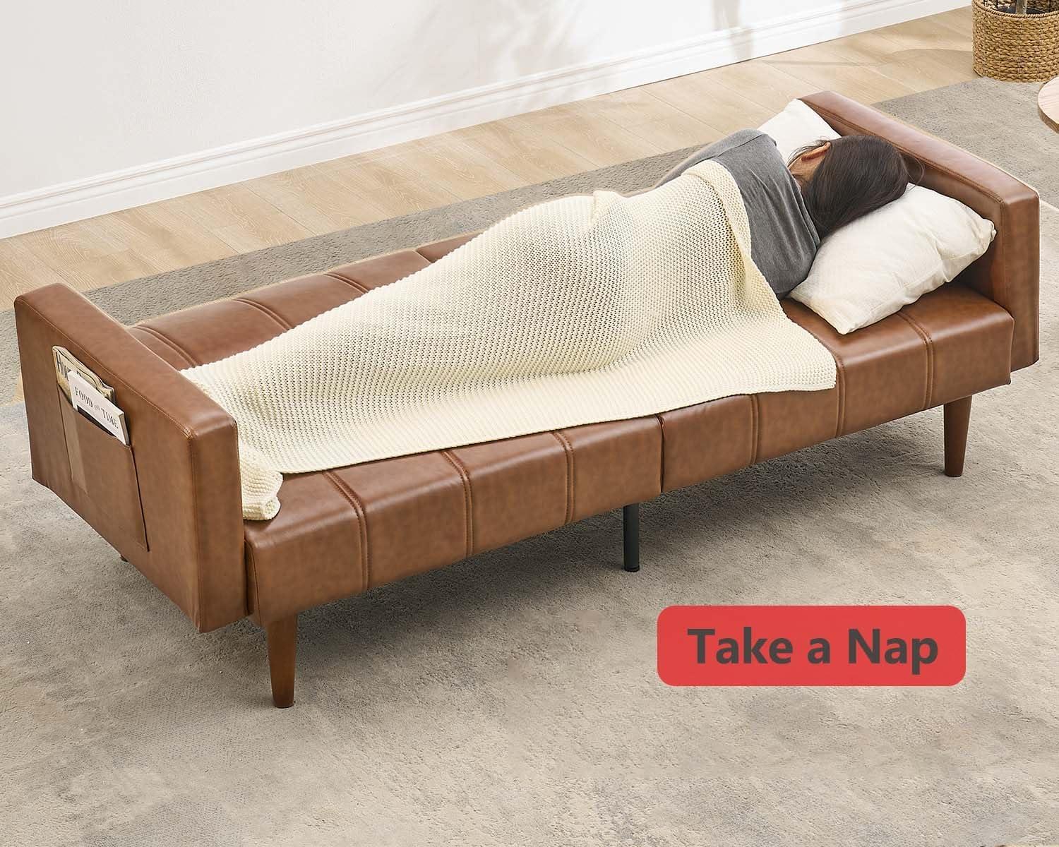 GAOMON Modern Futon Couch 75