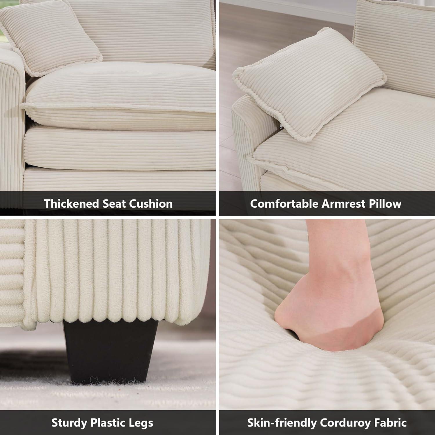 Mikibama modular Sectional Sofa, 114.5 — how you'll use it