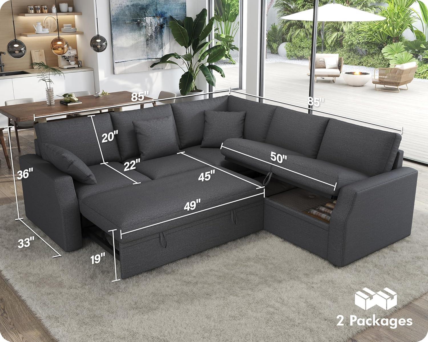 VanAcc Sofa Bed Review: Space, Storage, Firmness & More Explored