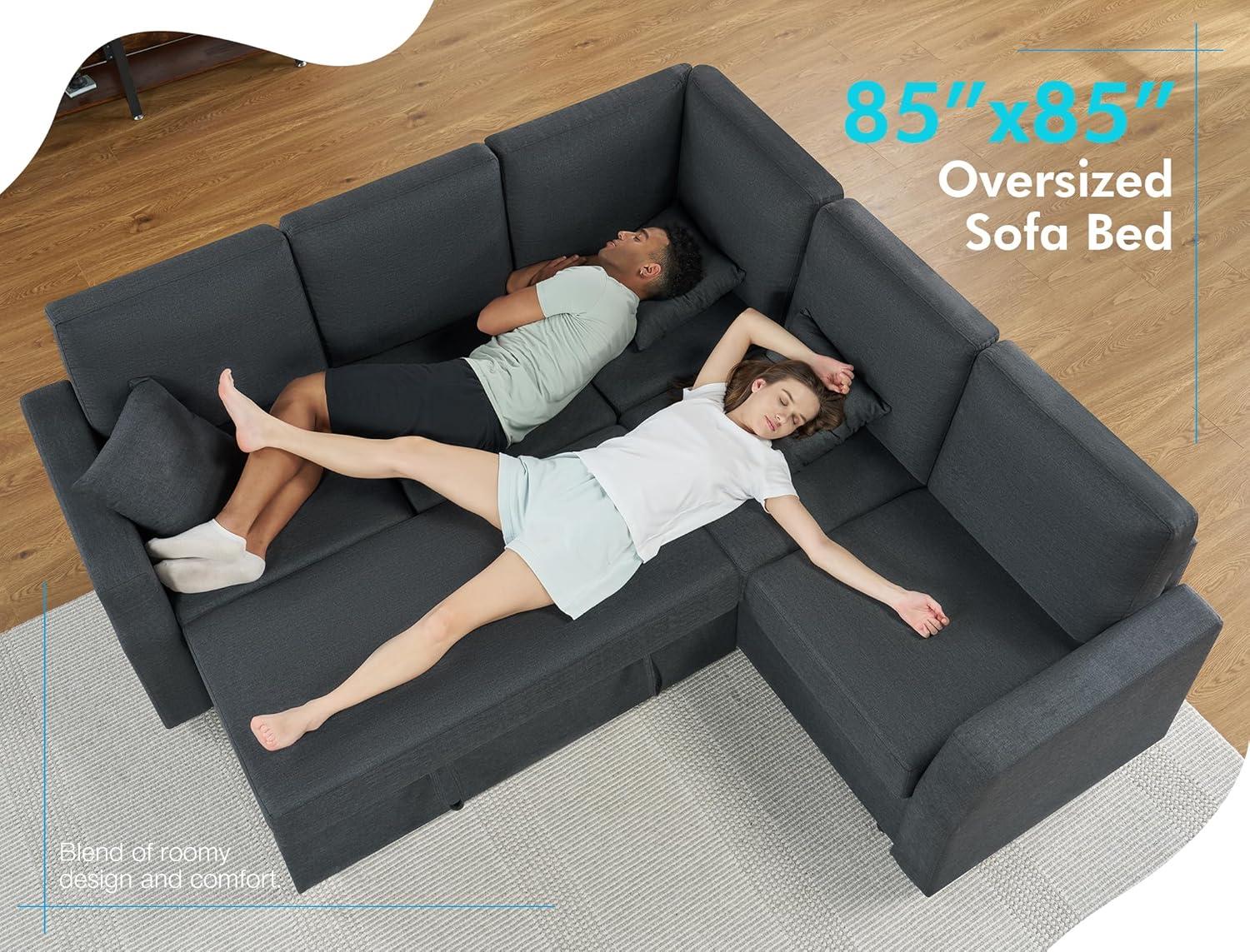 VanAcc Sofa Bed Review: Space, Storage, Firmness & More Explored