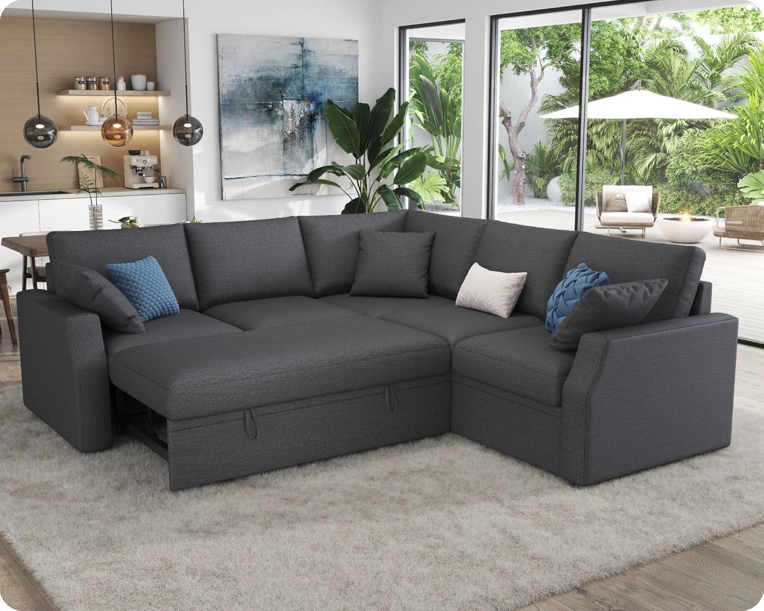VanAcc Sofa Bed Review: Space, Storage, Firmness & More Explored